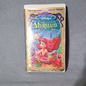Disney's The‎ Little Mermaid Fully Restored Special Edition VHS - Pre-Owned